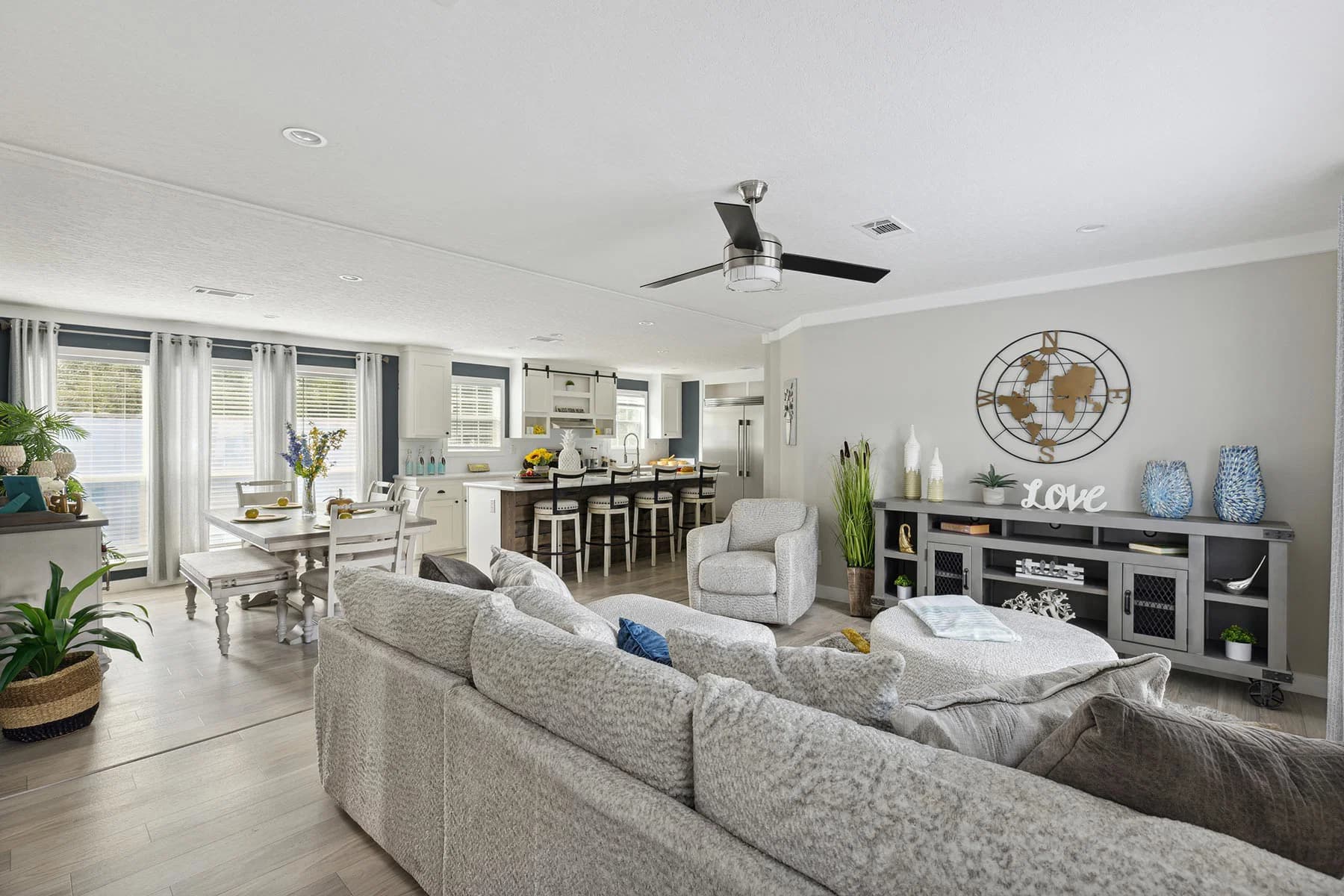 Liberty interior home features