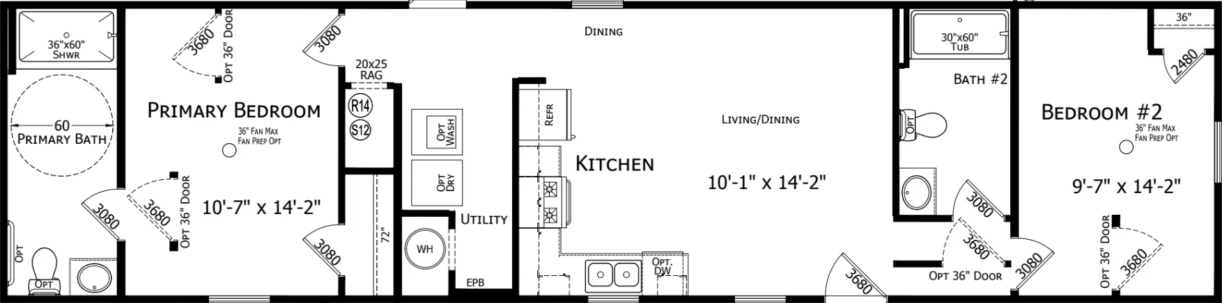 Cvs 1560h22262 floor plan home features