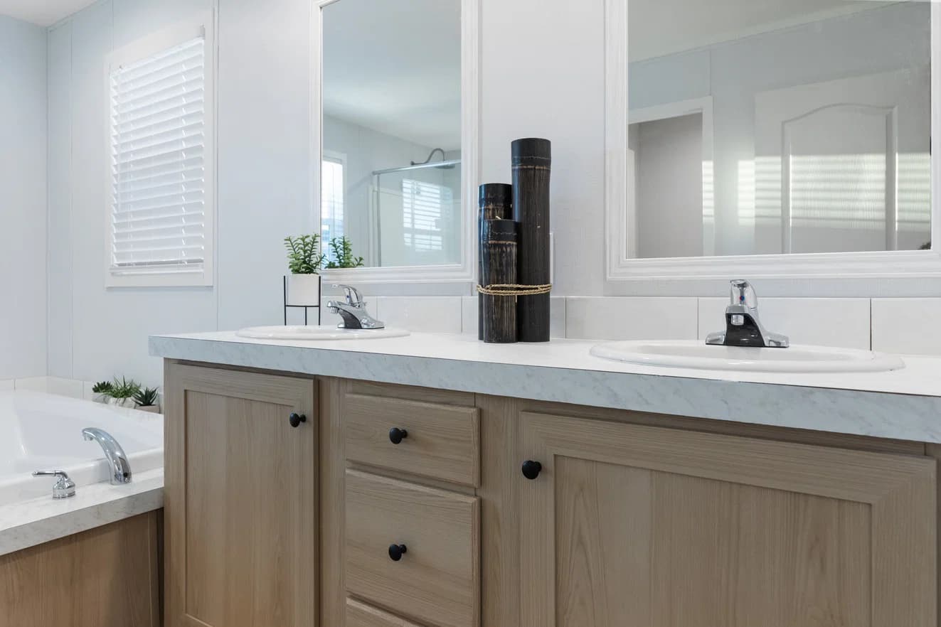 The perry 28764c bathroom home features