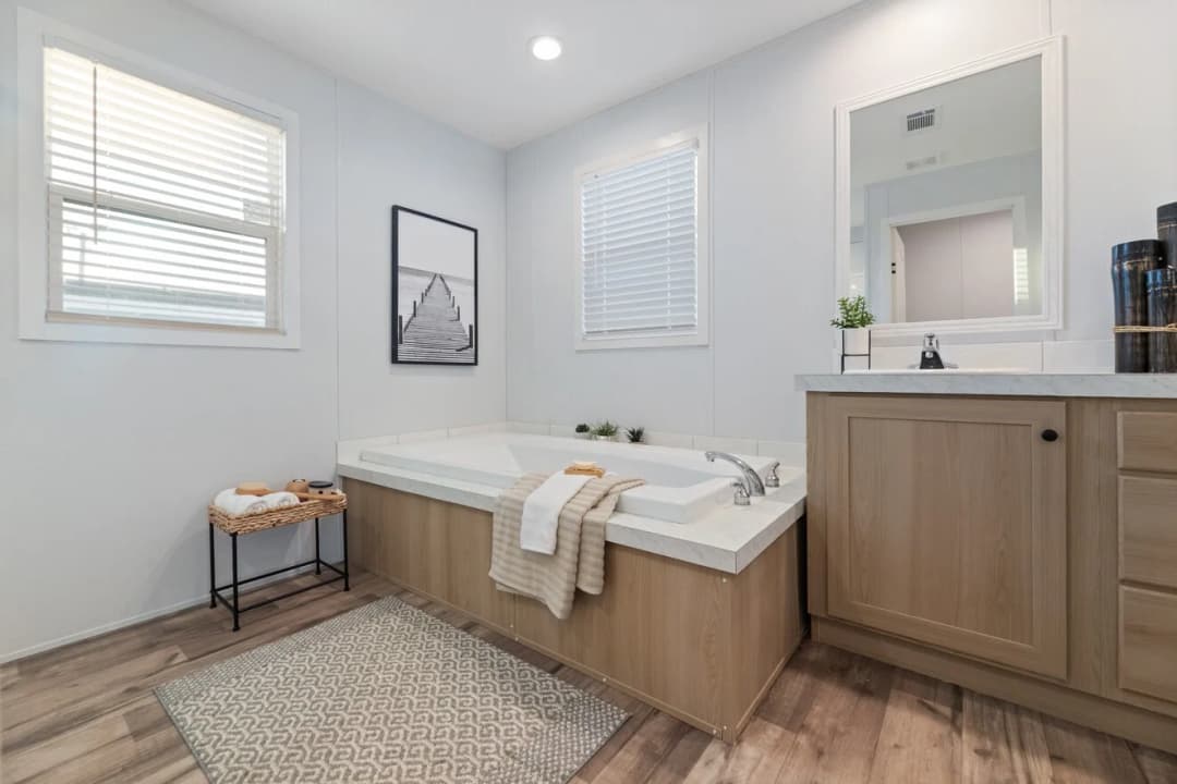 The perry 28764c bathroom home features