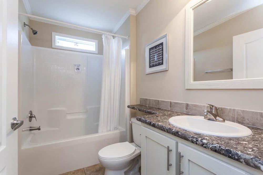Mack bathroom home features
