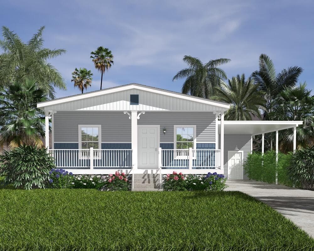 Jenkins 28522a hero, elevation, and exterior home features