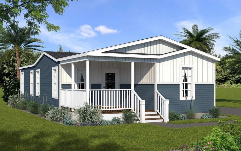 Amica elevation and exterior home features