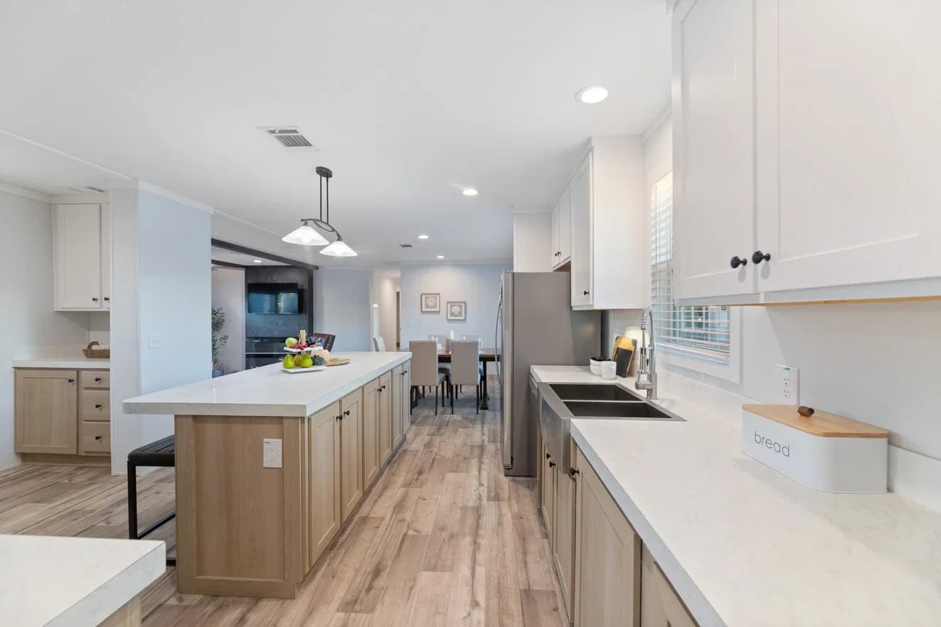 The perry 28764c kitchen home features