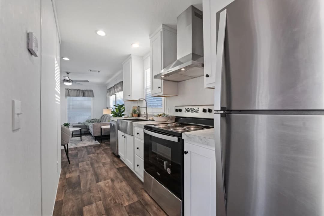 The rose 12401u kitchen home features