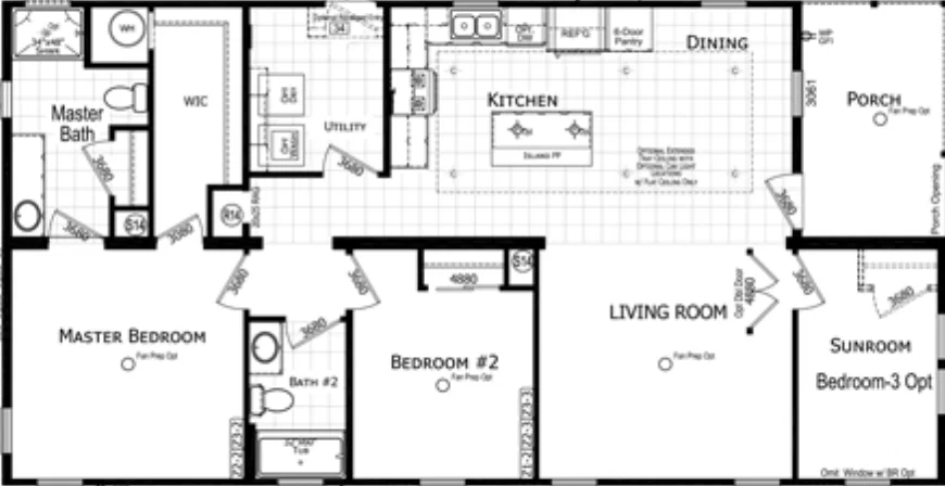 Yarbo floor plan home features