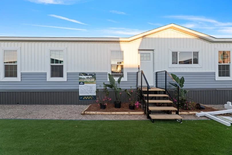 The sebastian 32644d elevation and exterior home features