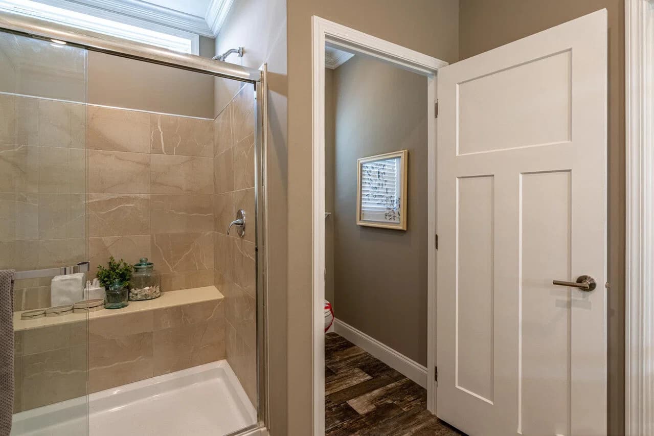Lifestyle bathroom home features