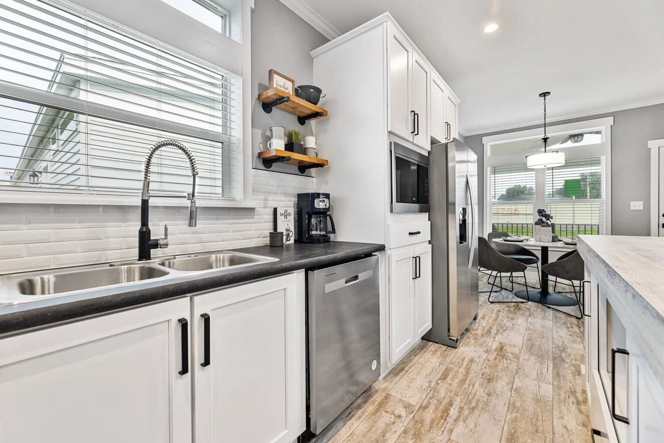 Cottage farmhouse 28522j kitchen home features