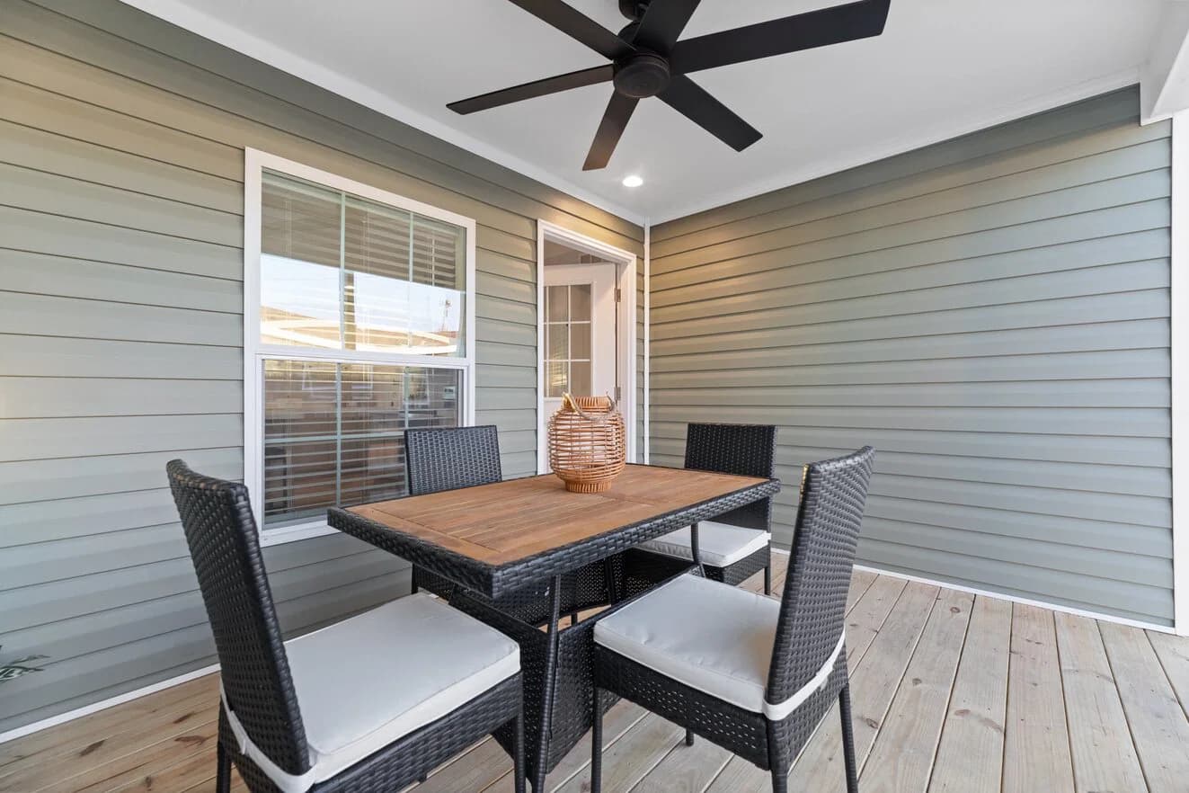 The perry 28764c exterior home features