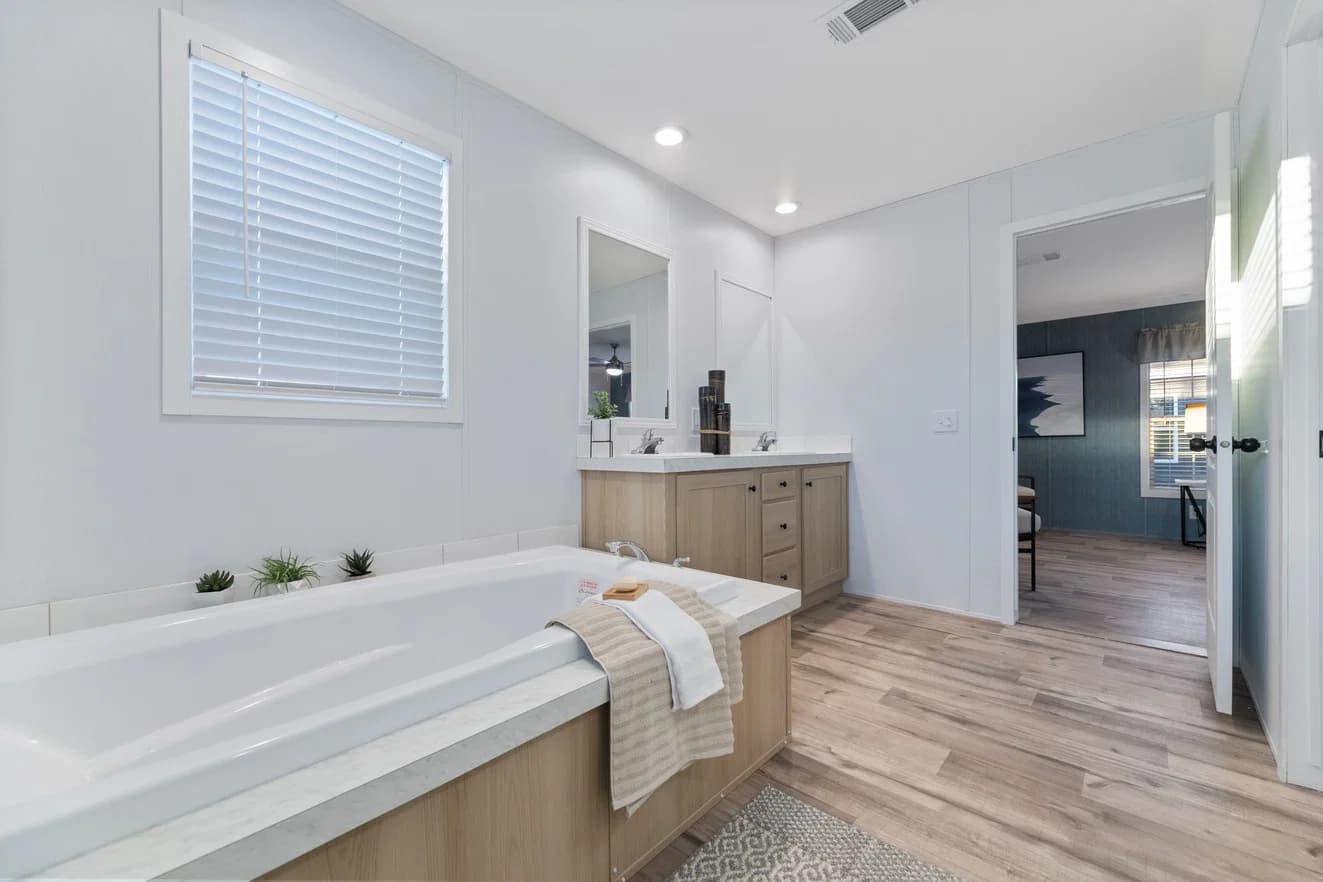 The perry 28764c bathroom home features