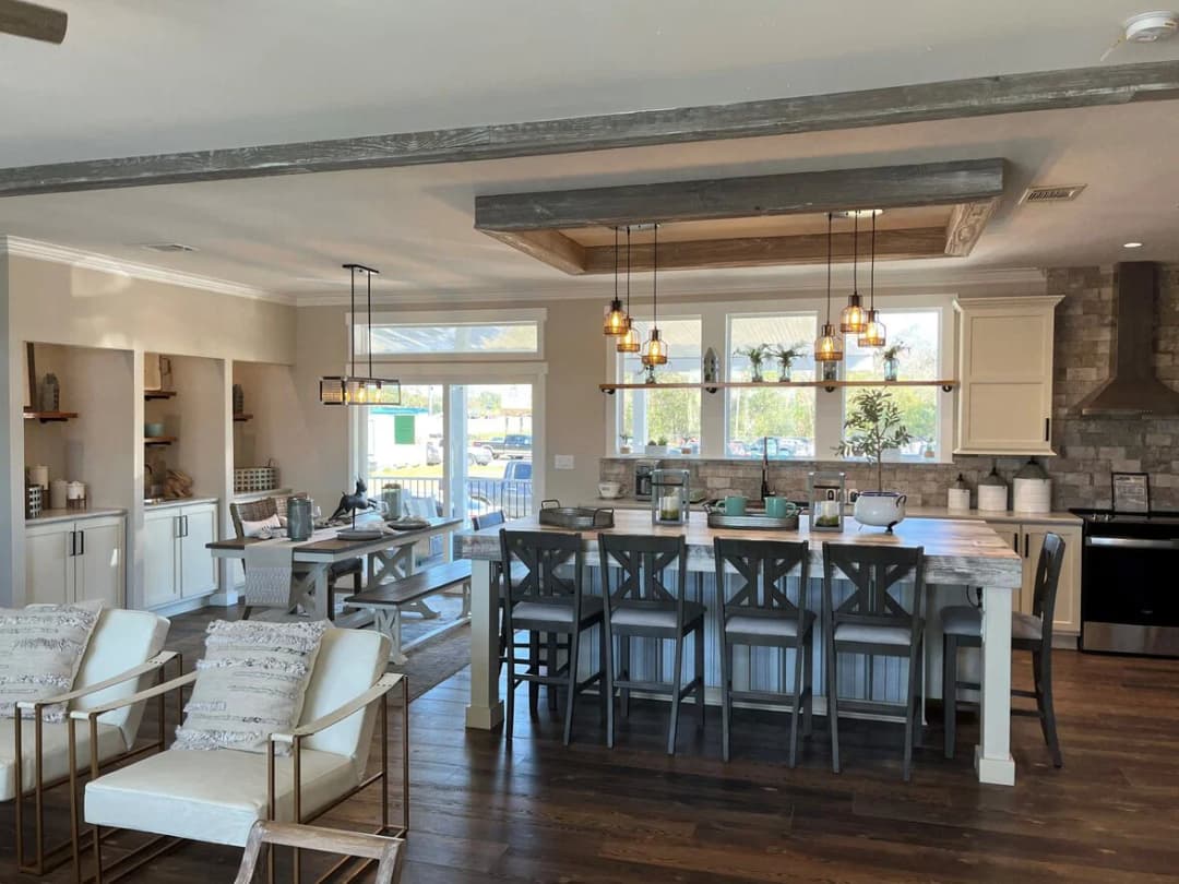 Easton farmhouse 30683a kitchen home features