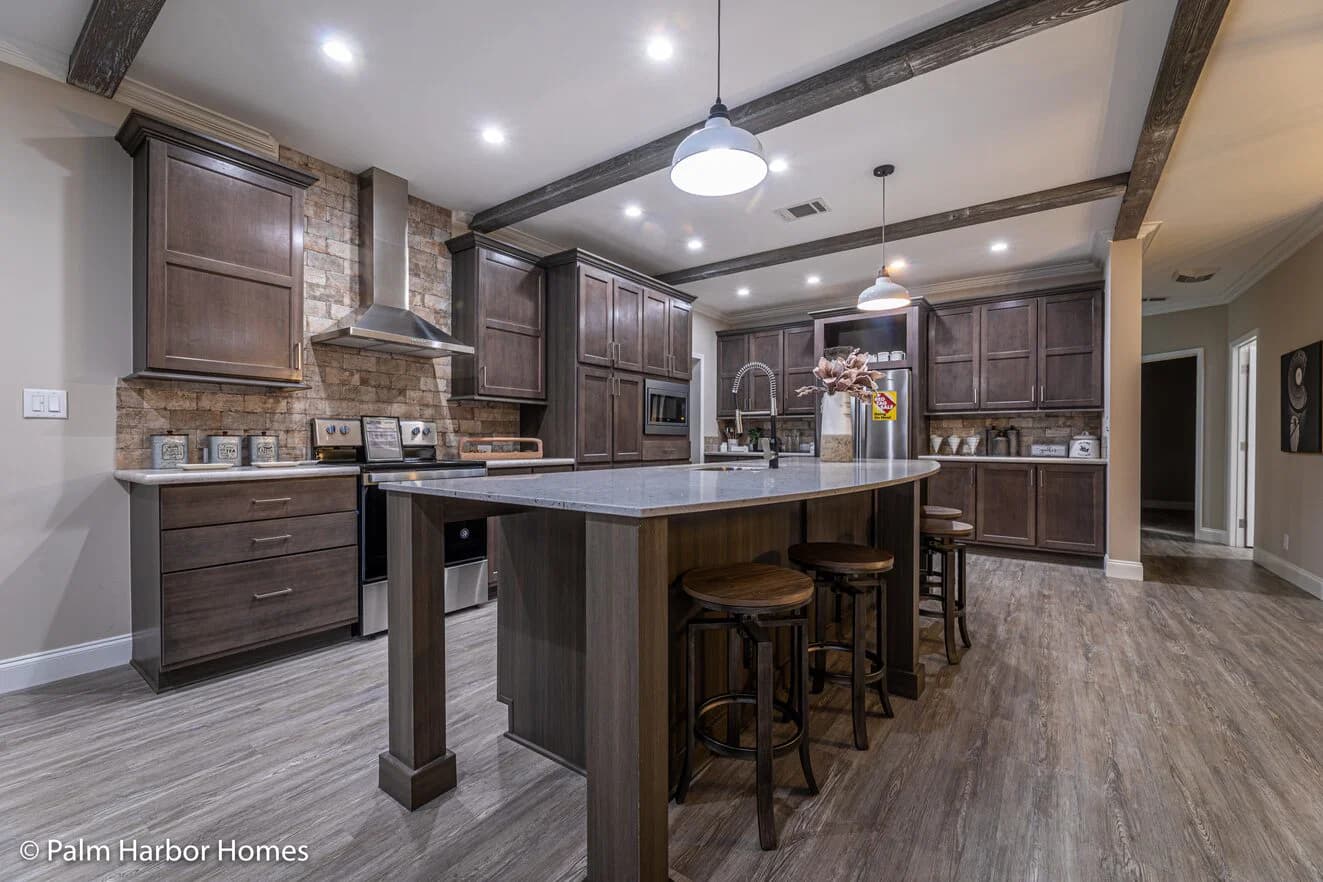 Timberland kitchen home features