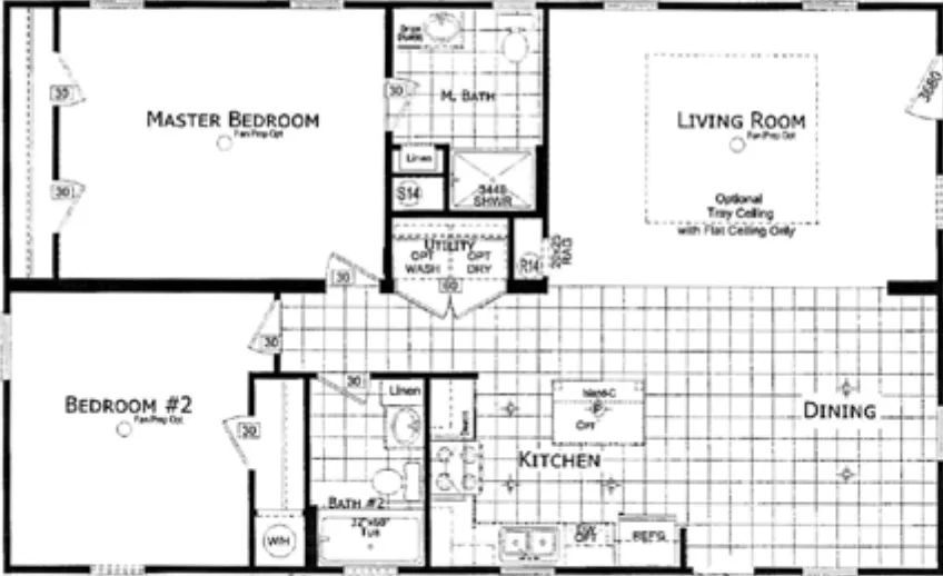 Castilla floor plan home features