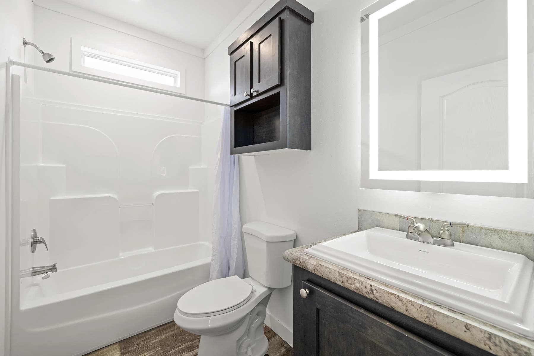 Champion community bathroom home features
