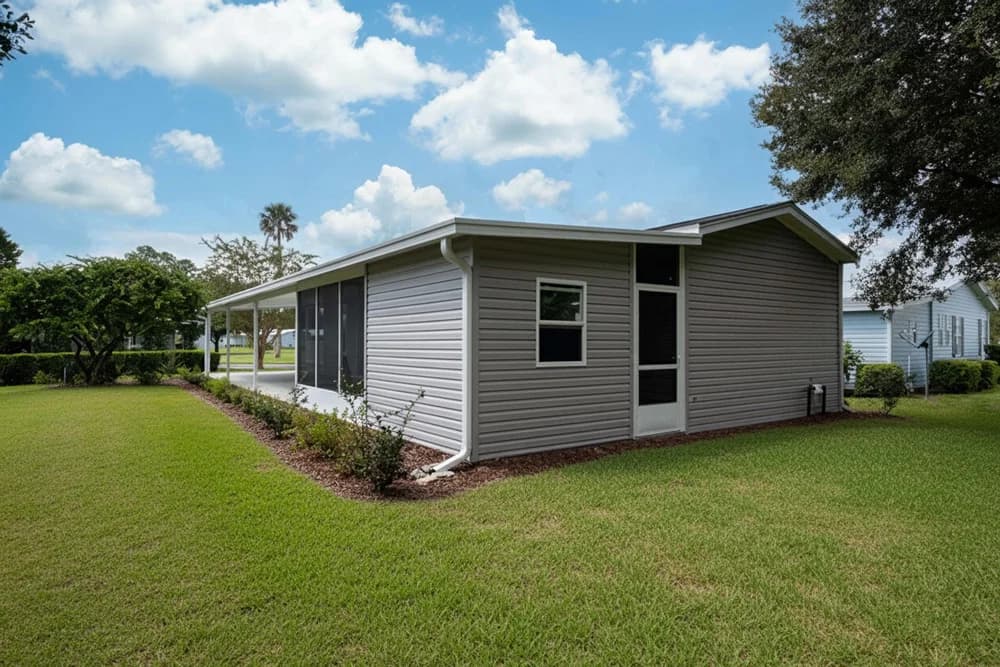 Everglade exterior home features