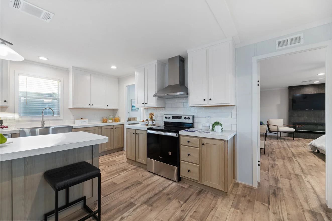 The perry 28764c kitchen home features