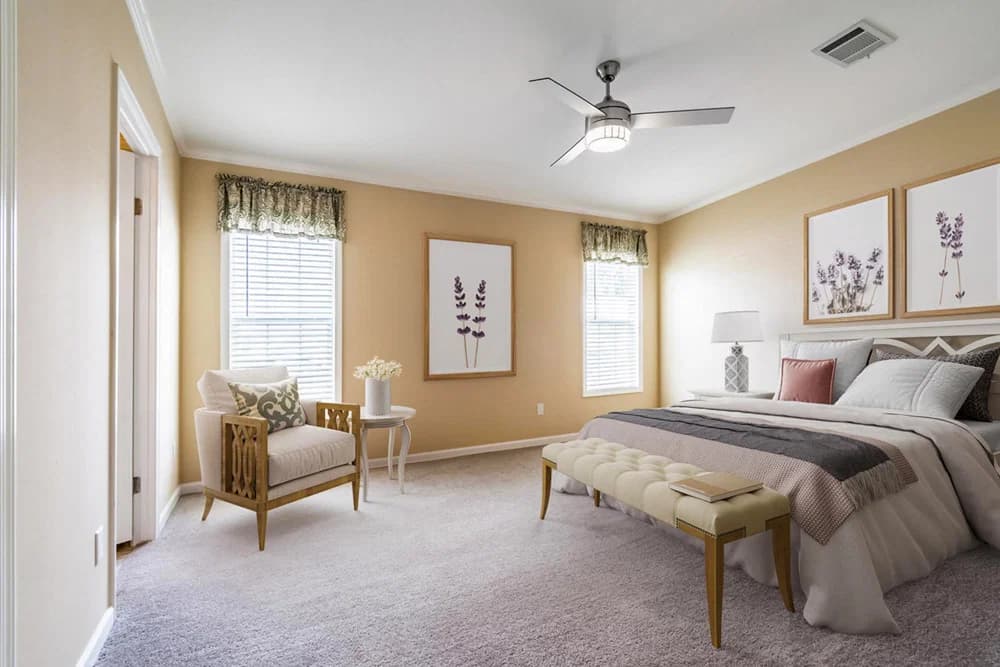 Natilus bedroom home features