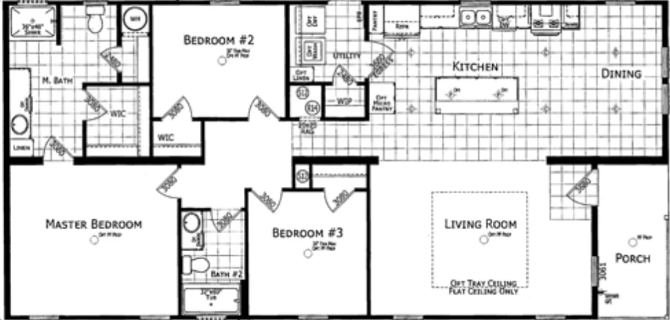 Ithan floor plan home features