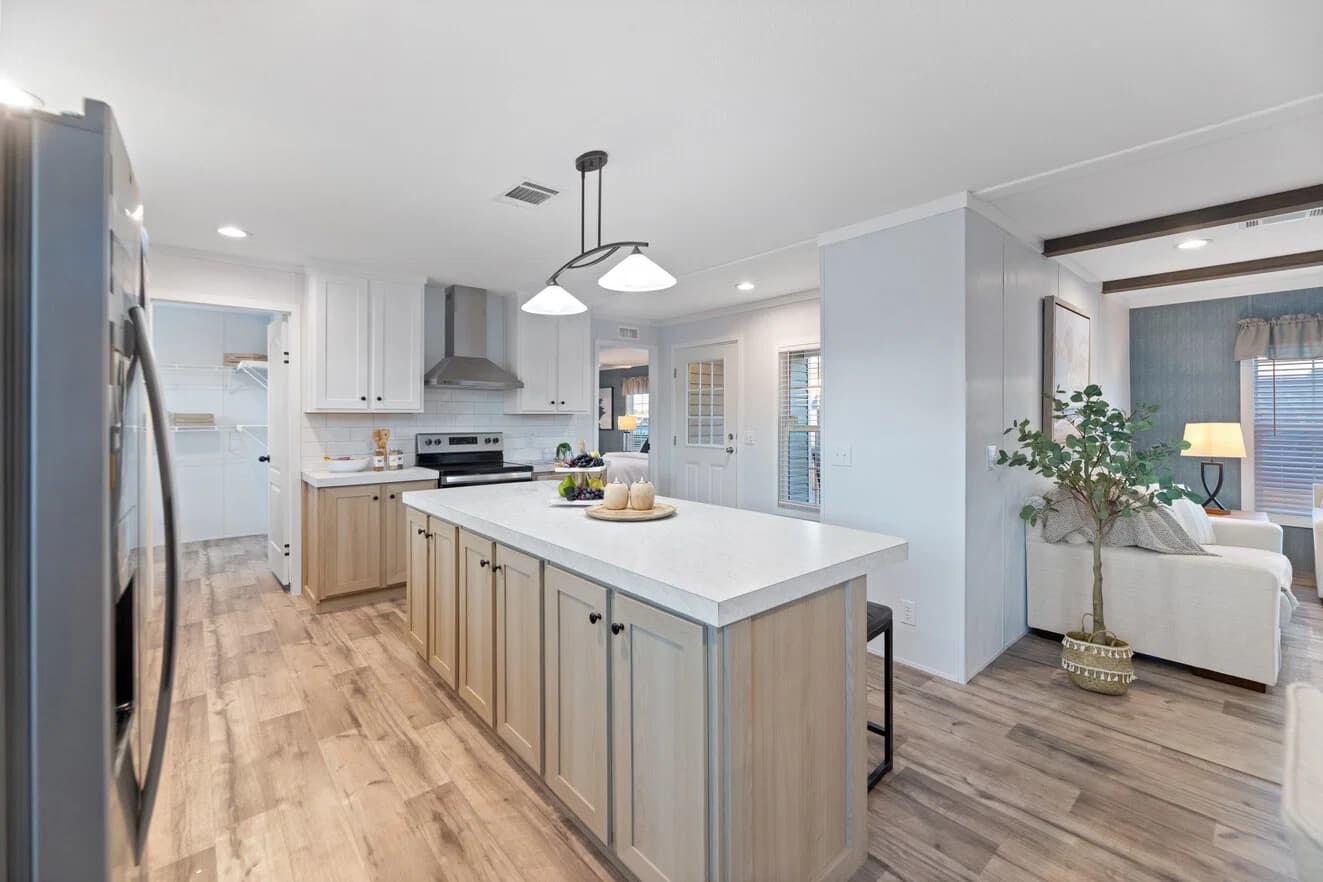 The perry 28764c kitchen home features